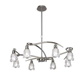 M8620/1  Amel Telescopic Pendant 8 Light